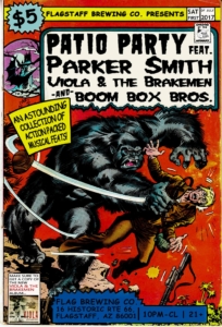 Viola & The Brakemen, Parker Smith, Boom Box Bros.
