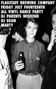 All Vinyl Dance Party with DJ Parents Weekend, DJ EGON, DJ Marty Marr @ Flagstaff Brewing Company | Flagstaff | Arizona | United States