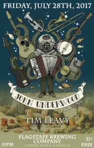 John Underwood with Tim Leavy @ Flagstaff Brewing Company | Flagstaff | Arizona | United States