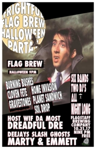 Frightful Flag Brew Halloween Party @ Flagstaff Brewing Company | Flagstaff | Arizona | United States